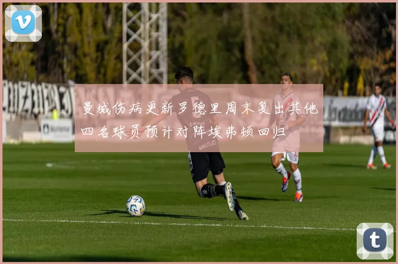 曼城伤病更新罗德里周末复出其他四名球员预计对阵埃弗顿回归