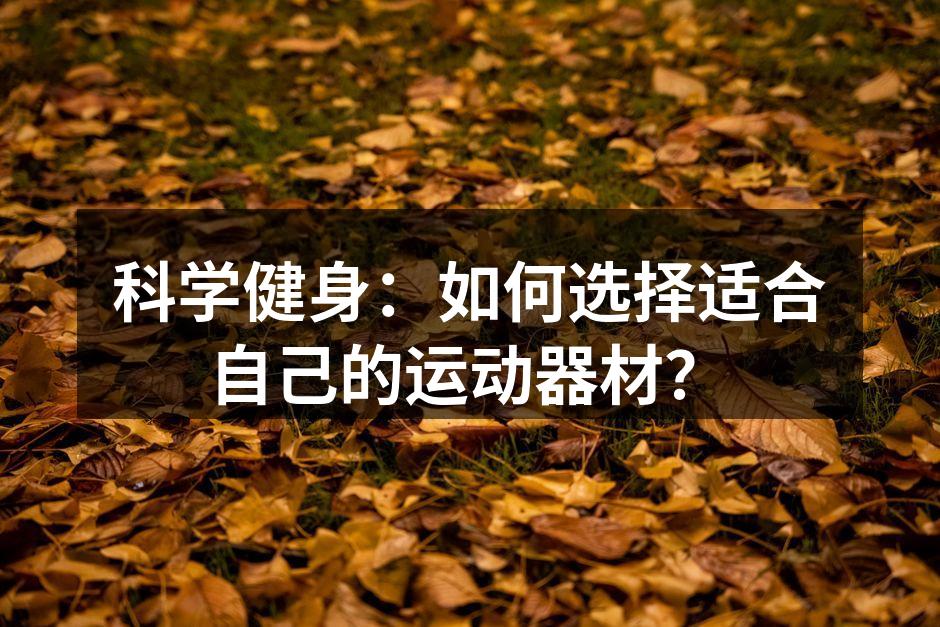 多功能的健身器材适合家庭使用